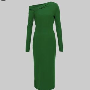 Tom Ford Long Sleeve Green Dress